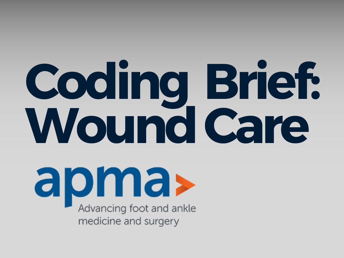 Coding Brief: Wound Care
